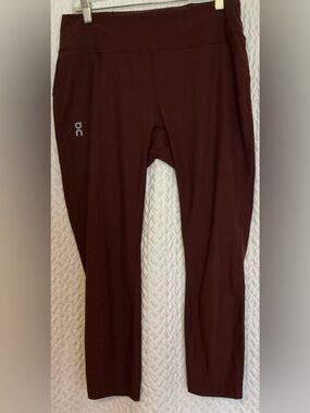 On Running Women’s Burgundy Sport Joggers